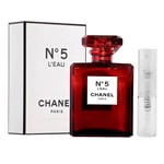 Chanel L'eau N°5 Red Limited Edition - Eau de Parfum - Duftprobe - 2 ml 
